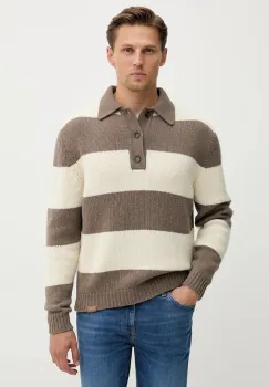 Paul&Shark pulover de lana Knitwear culoarea maro, 15311162 imagine