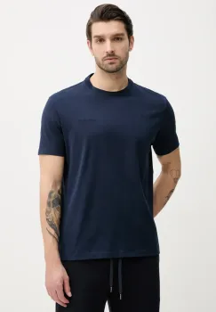Paul&Shark tricou din bumbac barbati, culoarea albastru marin, neted, 25411047 imagine
