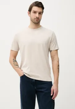 Paul&Shark tricou din bumbac barbati, culoarea bej, neted, 25411047 imagine