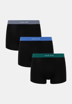 Paul Smith boxeri 3-pack culoarea negru, M1A-914-T3PK82 imagine