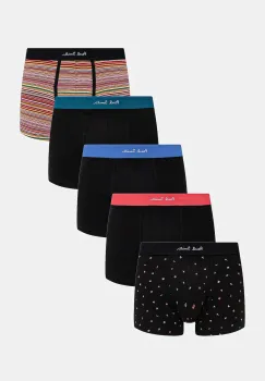 Paul Smith boxeri 5-pack culoarea negru, M1A-914-T5PK12 imagine