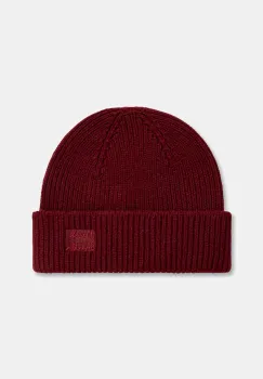 Paul Smith caciula de lana culoarea bordo, M1A-383MK-T719 imagine