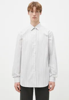 Paul Smith camasa din bumbac barbati, culoarea alb, cu guler clasic, regular fit, M1R-800P-P00811 imagine