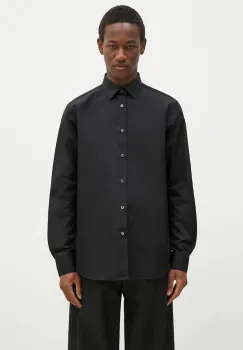 Paul Smith camasa din bumbac barbati, culoarea negru, cu guler clasic, regular, M1R-800P2-L00050 imagine