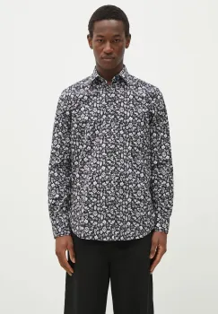 Paul Smith camasa din bumbac barbati, culoarea negru, cu guler clasic, slim, M1R-800P-P02609 imagine
