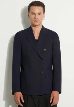 Paul Smith geaca de lana culoarea albastru marin, M1R-2320-N01746 imagine
