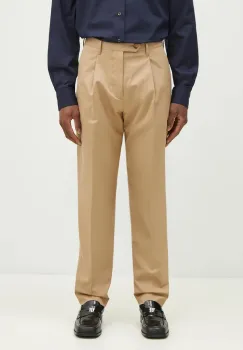 Paul Smith pantaloni barbati, culoarea bej, mulata, M1R-408Z-P01934 imagine