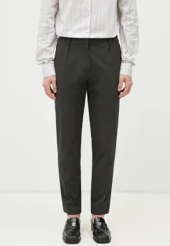 Paul Smith pantaloni barbati, culoarea verde, drept, M1R-056Z-N02382 imagine