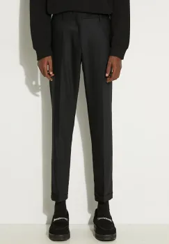 Paul Smith pantaloni de lana culoarea negru, cu fason chinos, M1R-150M-N00109 imagine