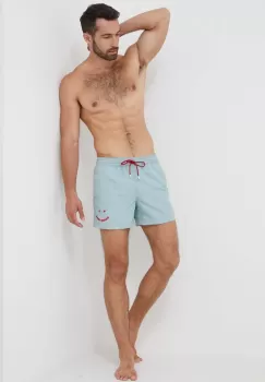 Paul Smith pantaloni scurti de baie culoarea albastru marin imagine