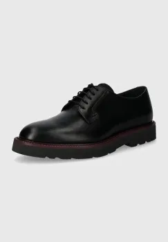 Paul Smith pantofi de piele barbati, culoarea negru, M1S-RAS24-NPAR imagine