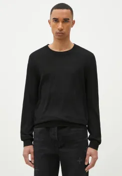 Paul Smith pulover de lana barbati, culoarea negru, light, M1R-238Z-P02093 imagine