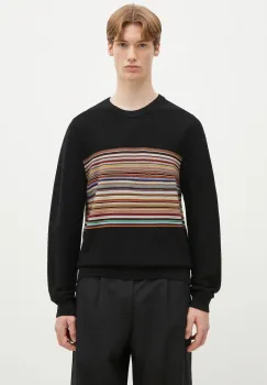 Paul Smith pulover de lana barbati, culoarea negru, light, M1R-253Z-P02589 imagine