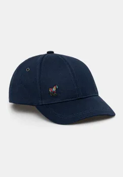 Paul Smith sapca culoarea albastru marin, bumbac, din tesatura neteda, W1A.852DT.POZEB imagine