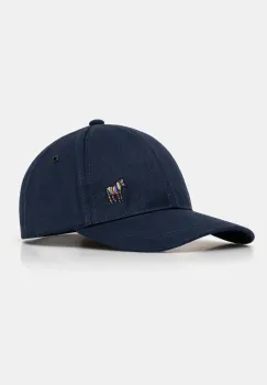 Paul Smith sapca de baseball din bumbac culoarea albastru marin, cu imprimeu, M1A.987DT.POZEB imagine