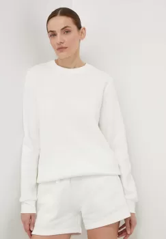 Peak Performance bluza femei, culoarea alb, neted imagine