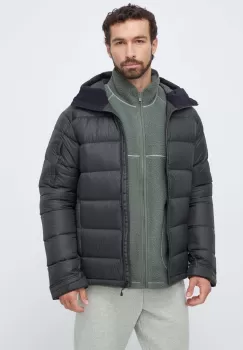 Peak Performance geaca de puf barbati, culoarea verde, de iarna imagine