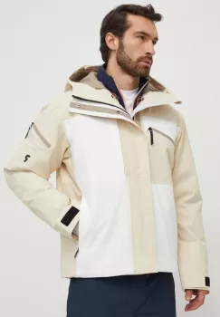 Peak Performance geaca de schi 2L Stretch culoarea bej imagine