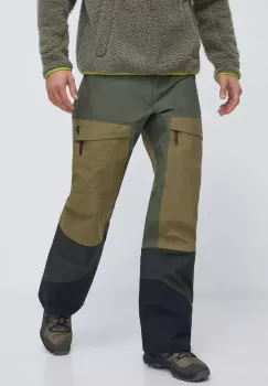 Peak Performance pantaloni de schi Gravity Gore-Tex culoarea verde imagine