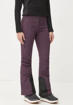 Peak Performance pantaloni Stretch culoarea violet imagine