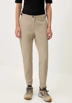 Peak Performance pantaloni Trail culoarea bej, G80186 imagine