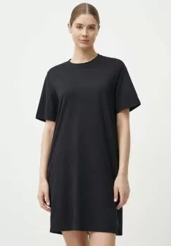 Peak Performance rochie culoarea negru, mini, oversize imagine