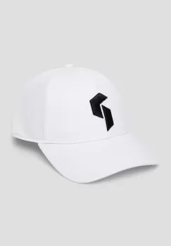 Peak Performance sapca de baseball din bumbac culoarea alb, cu imprimeu imagine