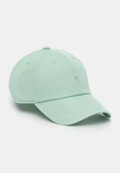 Peak Performance sapca de baseball din bumbac culoarea verde, neted imagine