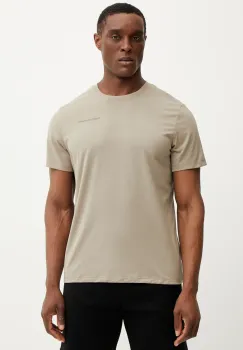 Peak Performance tricou barbati, culoarea maro, neted imagine