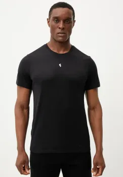 Peak Performance tricou barbati, culoarea negru, cu imprimeu imagine