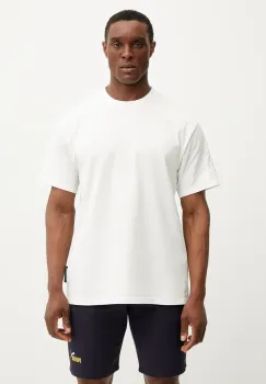 Peak Performance tricou din bumbac barbati, culoarea alb, uni, G80325 imagine