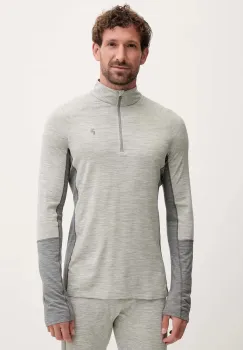 Peak Performance tricou functional cu maneca lunga din lana Magic culoare neagra G80934 imagine