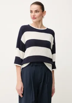 Pedro del Hierro pulover femei, culoarea albastru marin, 3519543 imagine