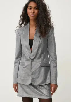 Pedro del Hierro sacou culoarea argintiu, un singur rand de nasturi, neted, 6758298 imagine