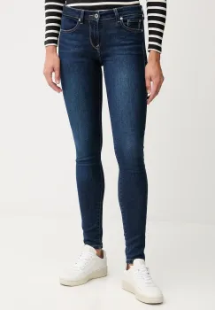 Pepe Jeans blugi culoarea bleumarin, PL2045836FA imagine