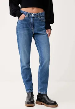 Pepe Jeans blugi high waist, PL2045914A3 imagine