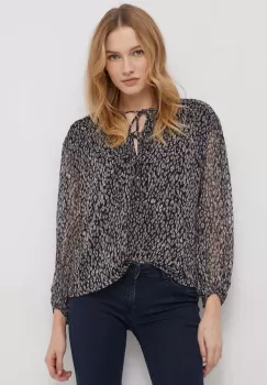 Pepe Jeans bluza Alazne femei, culoarea negru, modelator imagine