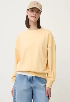 Pepe Jeans bluza EVELYN femei, culoarea galben, neted, PL581442 imagine