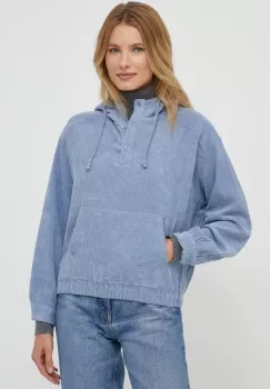 Pepe Jeans bluza femei, cu gluga, neted imagine