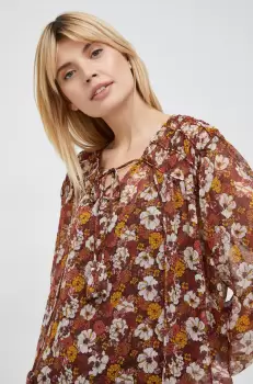Pepe Jeans bluza femei, in modele florale imagine