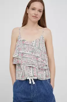 Pepe Jeans bluza Jenny femei, in modele florale imagine