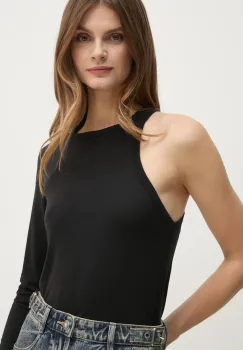 Pepe Jeans bluza LOLA femei, culoarea negru, neted, PL505986 imagine
