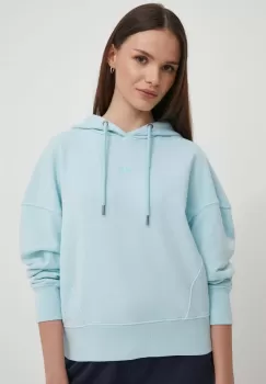 Pepe Jeans bluza Lynette femei, cu gluga, neted imagine