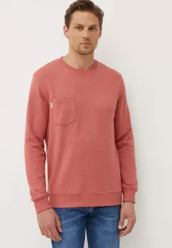 Pepe Jeans bluza MANS CREW barbati, culoarea roz, neted, PM582696 imagine