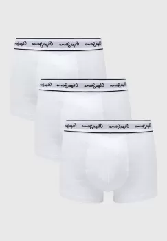 Pepe Jeans boxeri 3-pack barbati, culoarea alb imagine