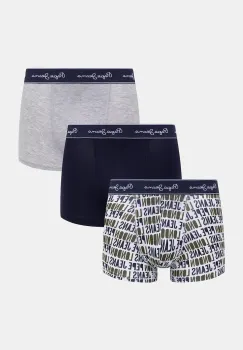 Pepe Jeans boxeri 3-pack culoarea bleumarin, PMU11194 imagine