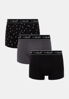 Pepe Jeans boxeri 3-pack culoarea negru, PMU11192 imagine