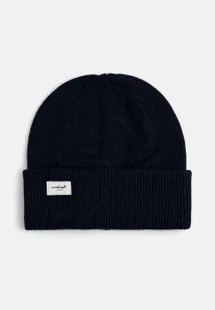 Pepe Jeans caciula din amestec de lana YELA HAT culoarea albastru marin, din tesatura neteda, PL040360 imagine