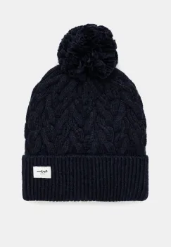 Pepe Jeans caciula WALLIS HAT culoarea albastru marin, din tricot gros, PL040353 imagine