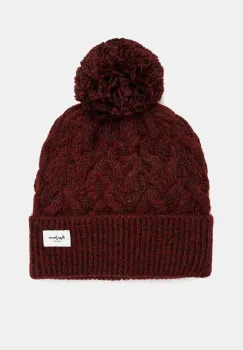 Pepe Jeans caciula WALLIS HAT culoarea bordo, din tricot gros, PL040353 imagine